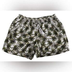 Briggs New York Tropical Palm Athletic Shorts